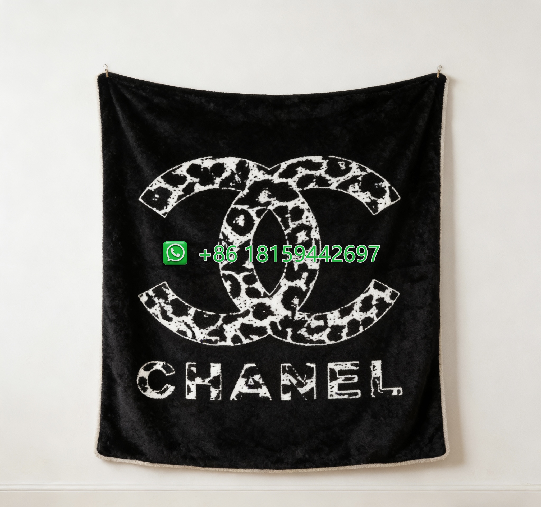 Chanel Throw Blankets